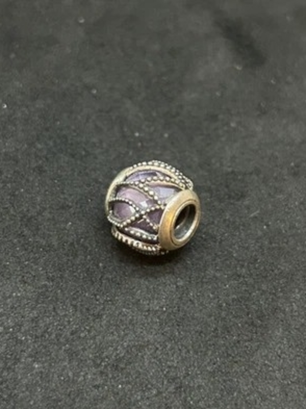 Pandora Intertwining Purple Charm 925